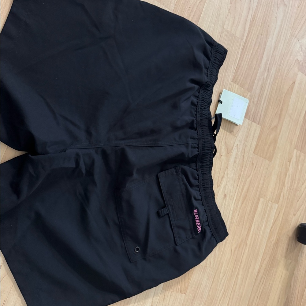 Burberry Black Swim Trunks
